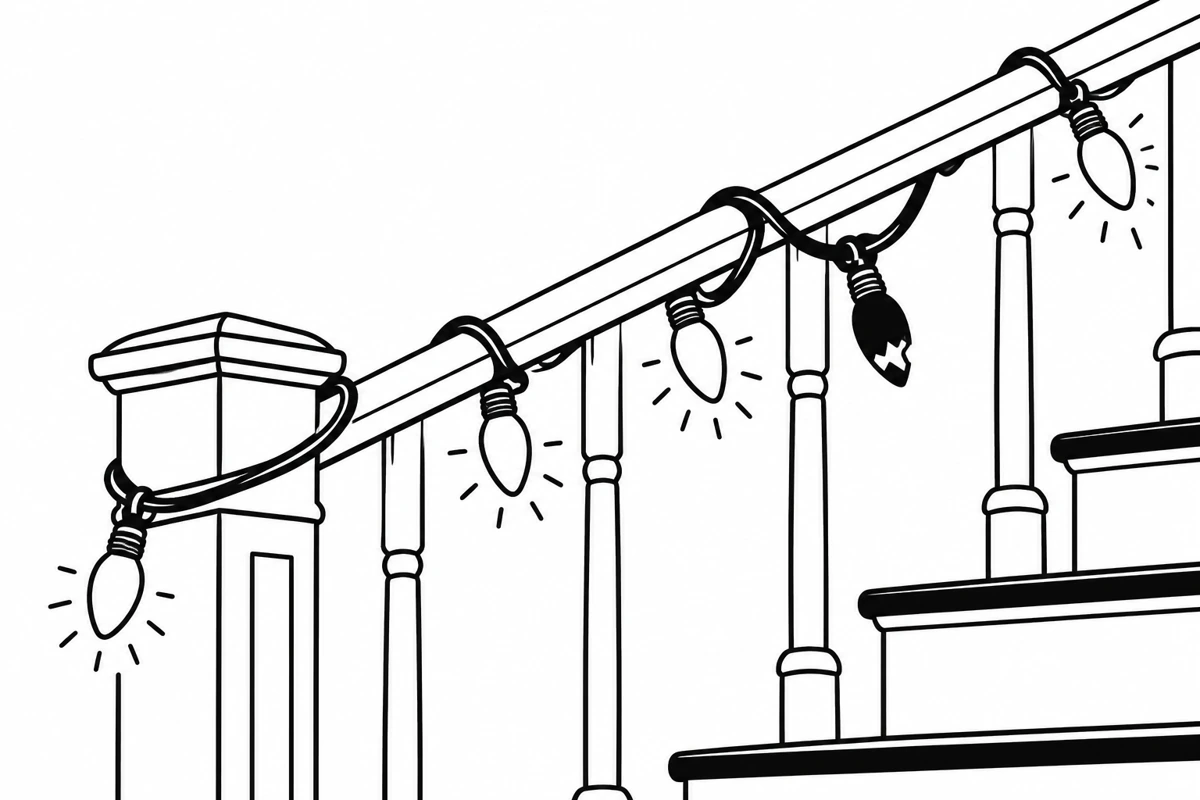 Think of link structures as Christmas lights